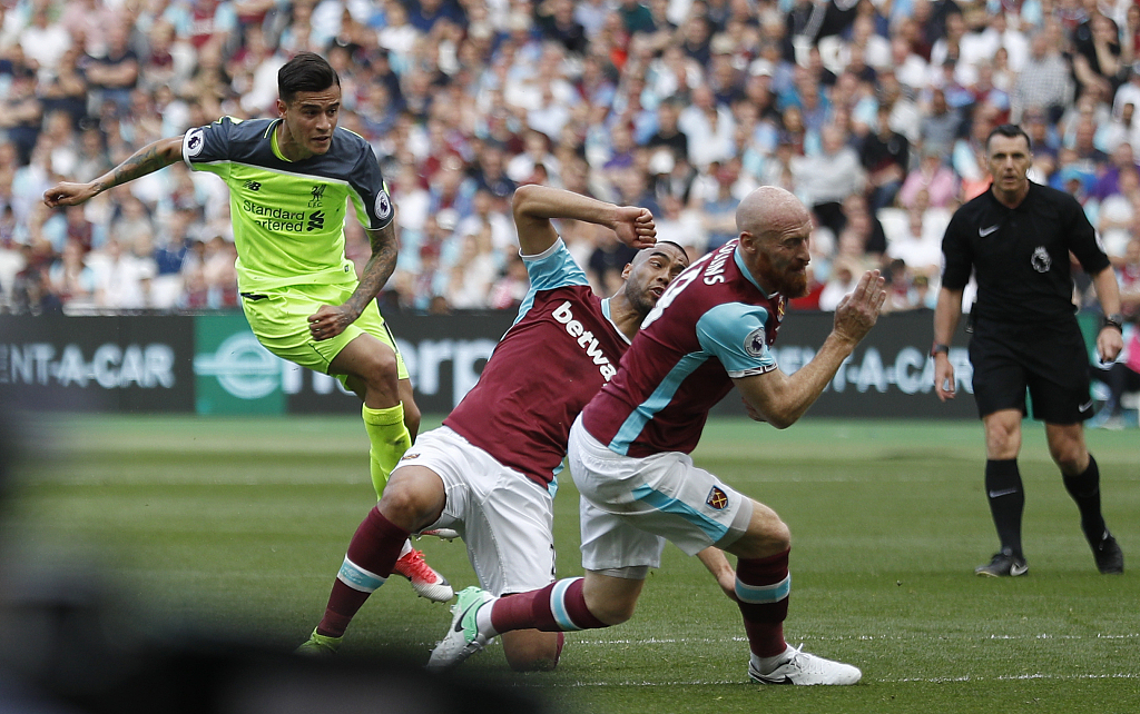 利物浦主场完胜纽卡斯尔