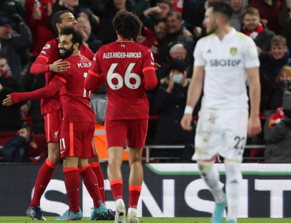 利物浦主场完胜纽卡斯尔