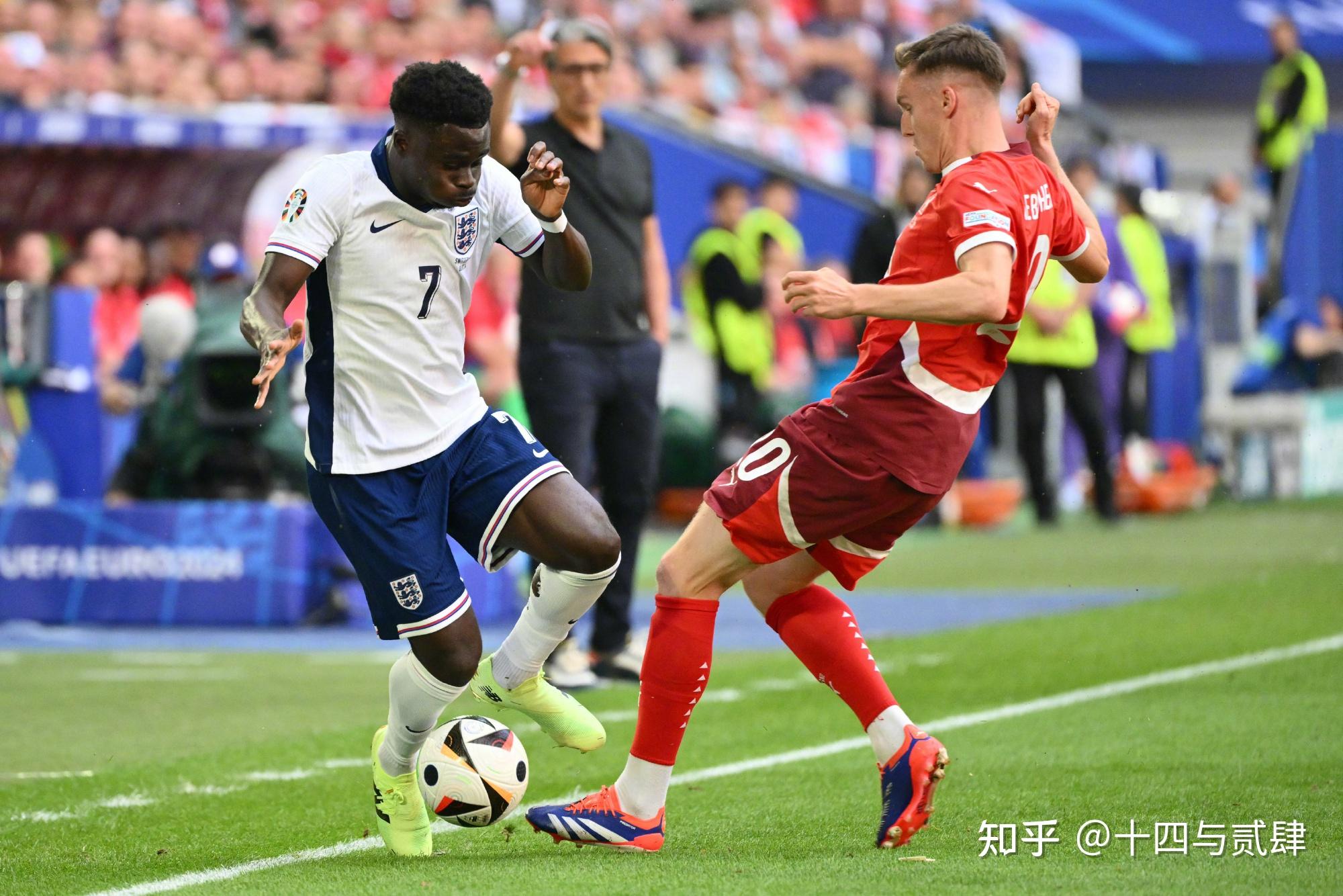 瑞士球队取得对英格兰的胜利,晋级欧国杯四强